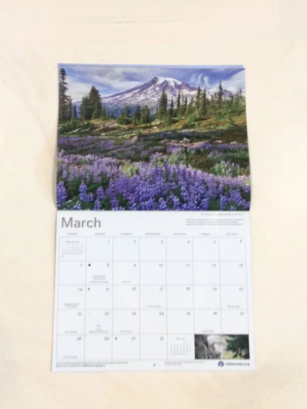 2027 The Wilderness Society 16-Month Wall Calendar Animals/Nature/Photography